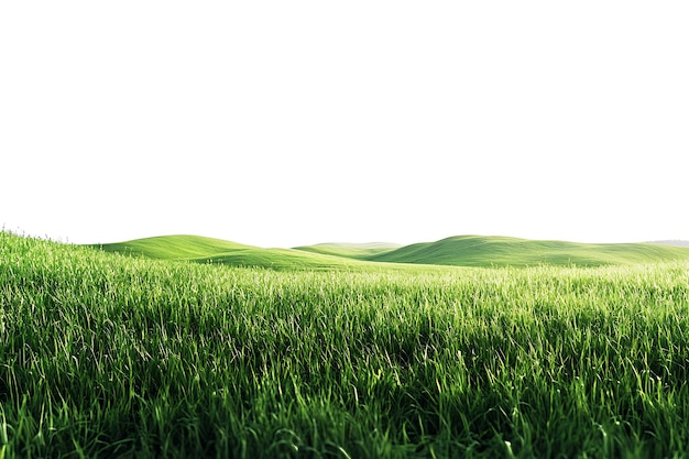 champ de blé vert