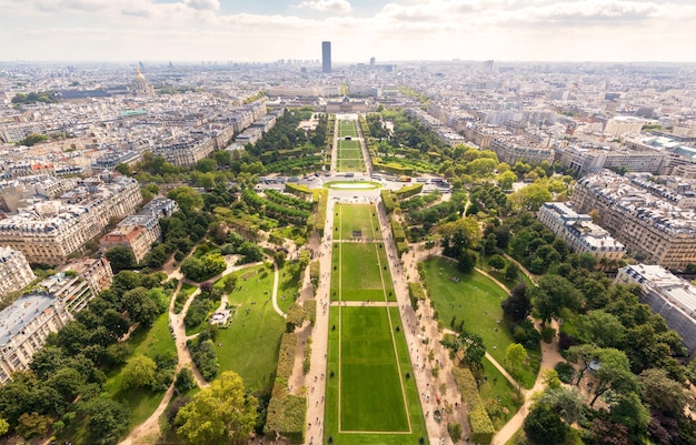 Le Champ de Mars à Paris