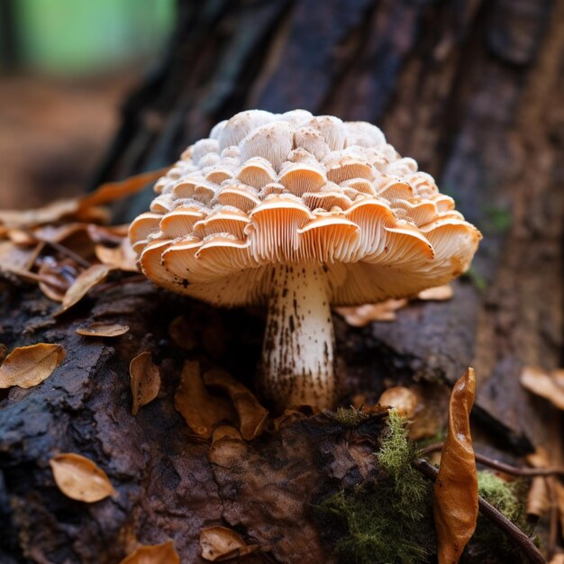 champignon à l'état sauvage