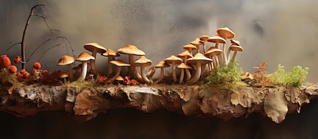 Champignon mural