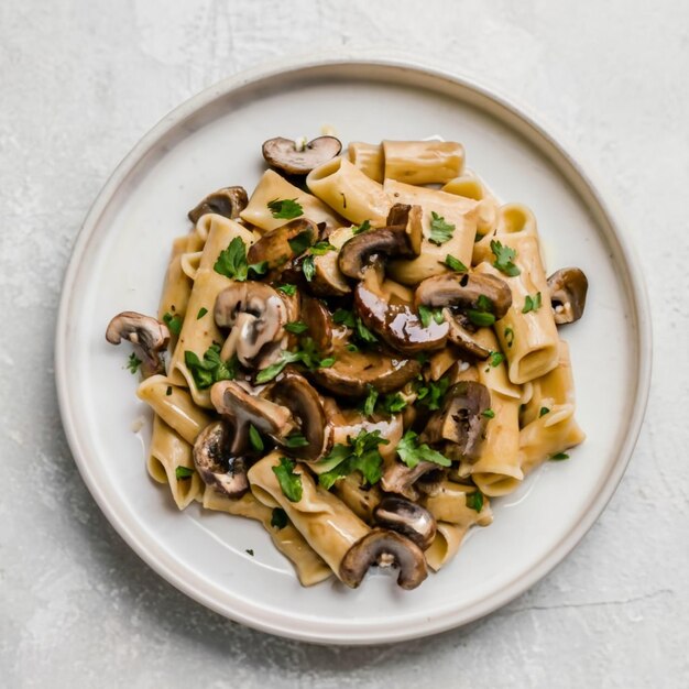 Les champignons Stroganoff