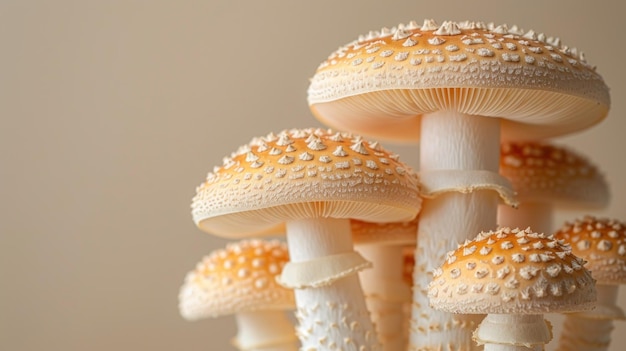 Des champignons variés sur la table