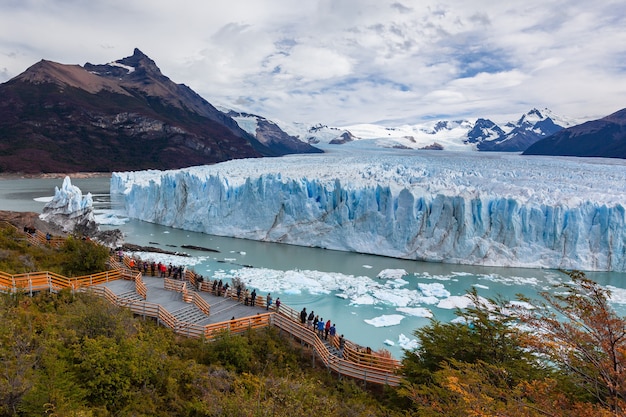 Champs gelés du glacier Perito Moreno