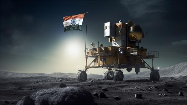 Chandrayaan 3 de l'Inde atterrit sur la lune
