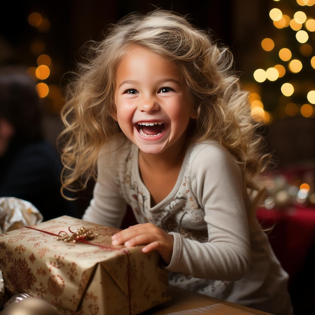 Échange de cadeaux de Noël traditionnel