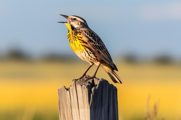 Chanter la sturnelle des prés sur l'IA générative en bois