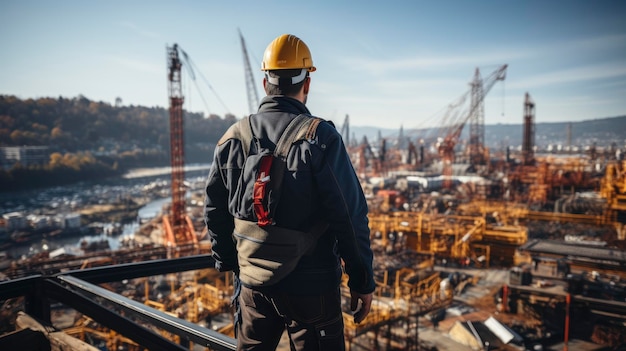 Chantier de construction de la fête du travail HD