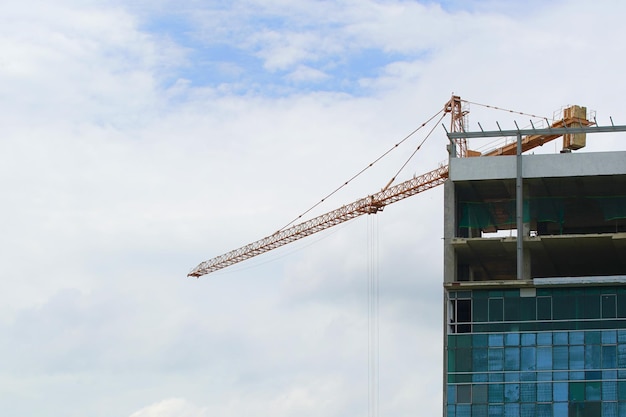 Chantier de construction de gratte-ciel