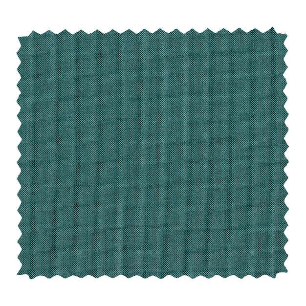 Échantillon de tissu zigzag vert