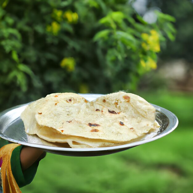 Photo le chapati