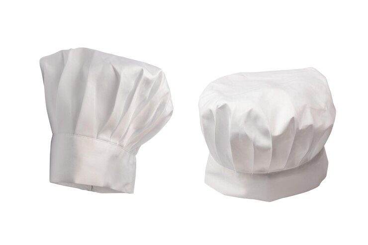 Photo chapeau de chef isolé sur fond blanc