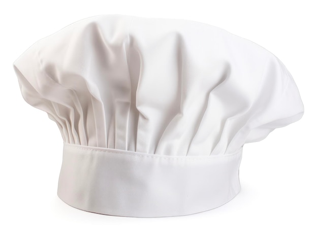 Photo chapeau de chef professionnel isolé sur un fond blanc