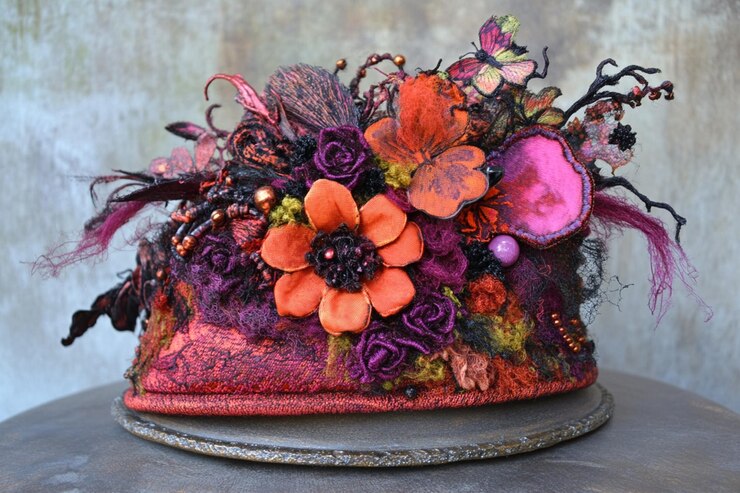 Photo un chapeau d'halloween dégoûtant