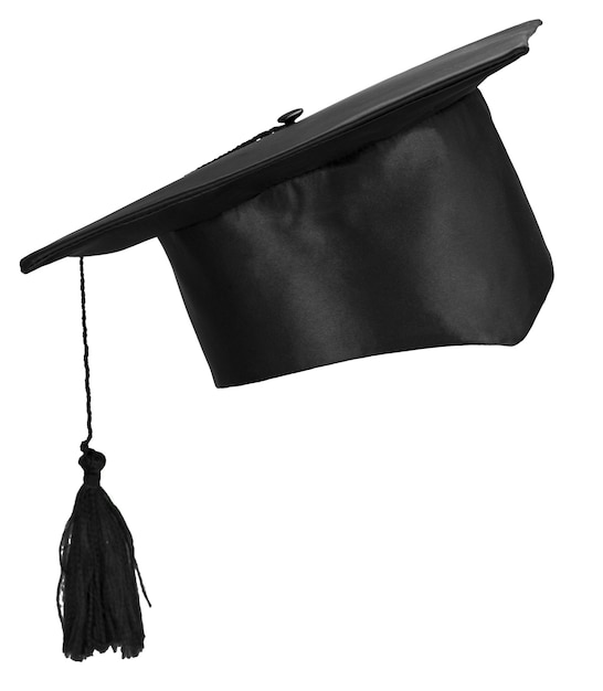 Photo chapeau de remise des diplômes, concept d'éducation