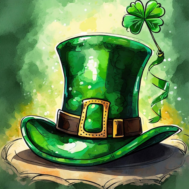 Chapeau vert pour la fête de Saint Patrick