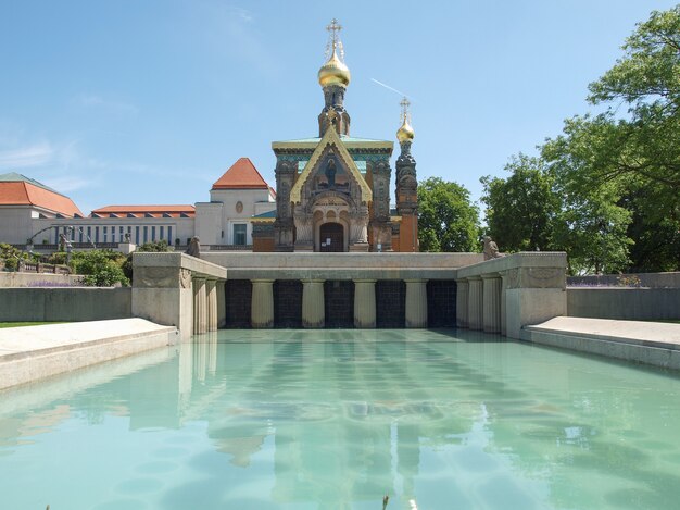 Chapelle russe à Darmstadt