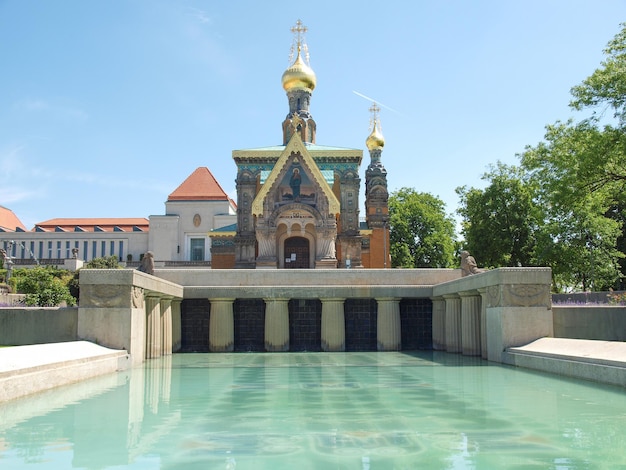 Chapelle russe à Darmstadt