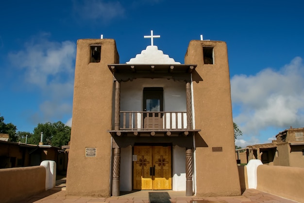 Chapelle San Geronimo à Taos Pueblo, USA