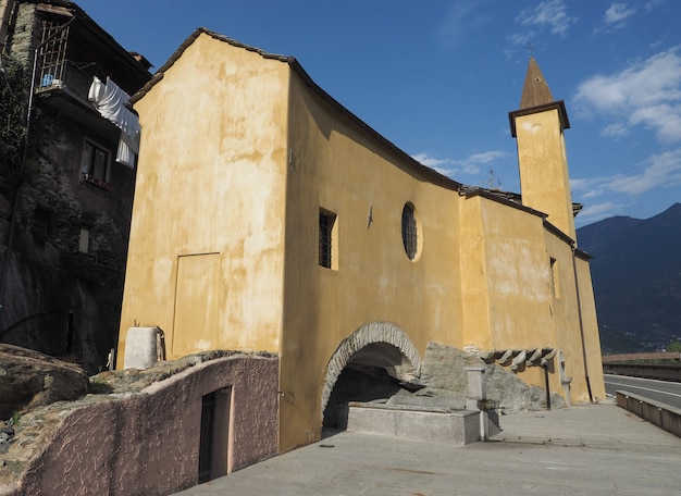 Chapelle St Orso du Village de Donnas