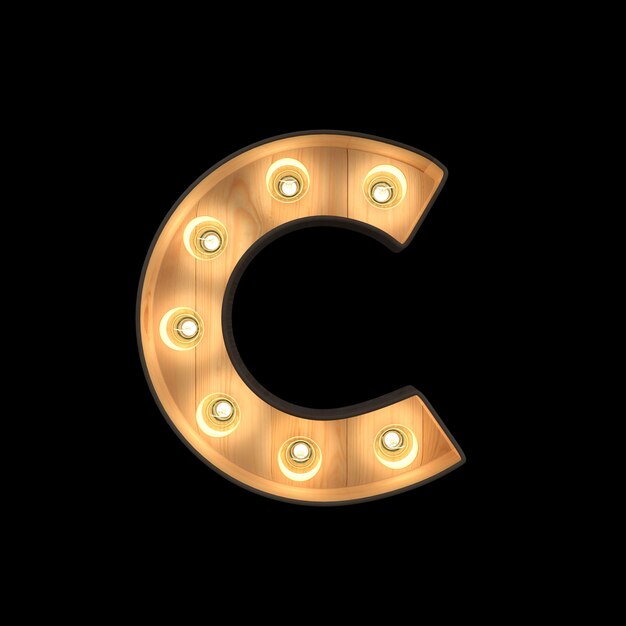 Chapiteau Alphabet C