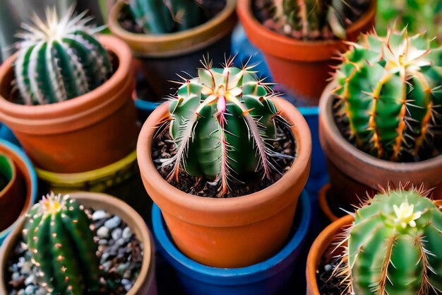 Chaque cactus varie en fonction de son espèce et certaines fleurs de cactus