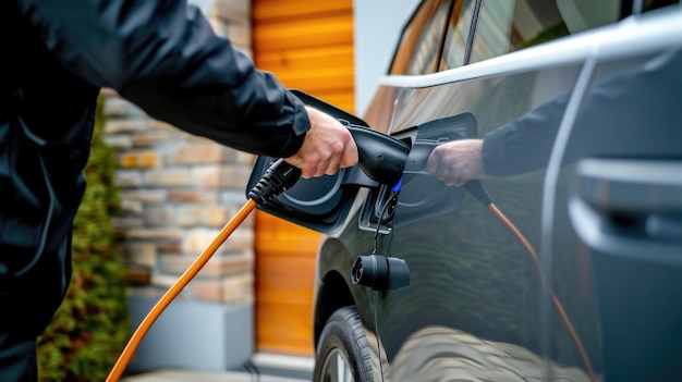 Chargement des véhicules électriques à la station d'origine AIG41