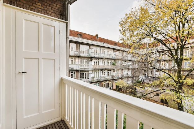 Charmant balcon dans un appartement d'élite