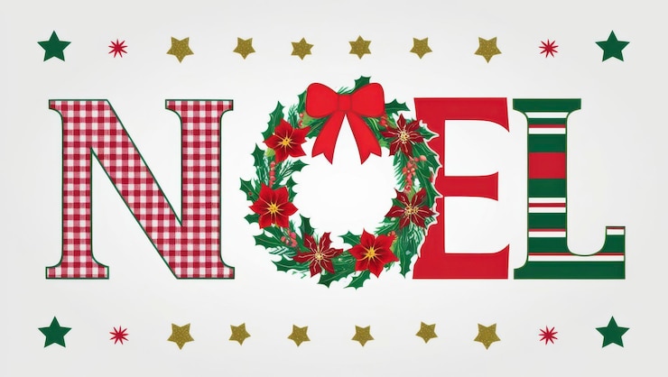 Photo la charmante décoration de noël et la joie des fêtes