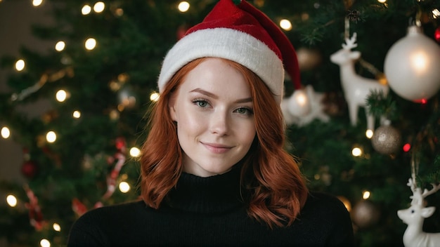 Le charme de Noël Portrait de fête