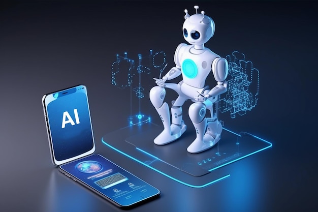 Chat artificiel Chattez avec l'IA ou l'Intelligence Artificielle