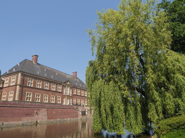 Photo le château d'ahaus en allemagne.