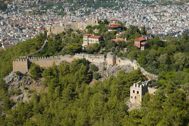 Château d'Alanya dans la ville d'Alanya Antalya Turkiye