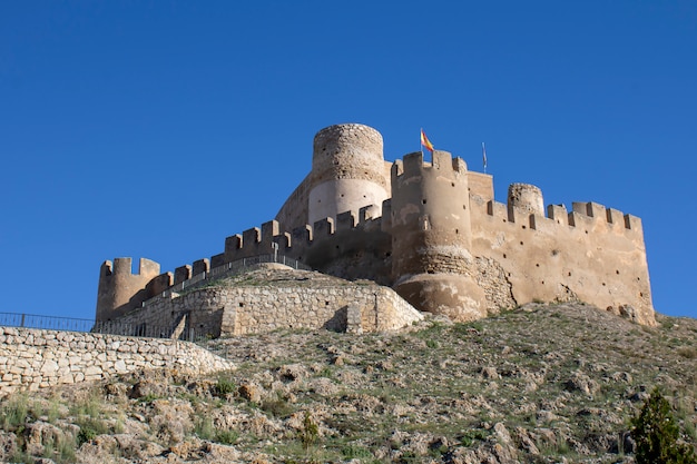 Château de Biar sur une colline