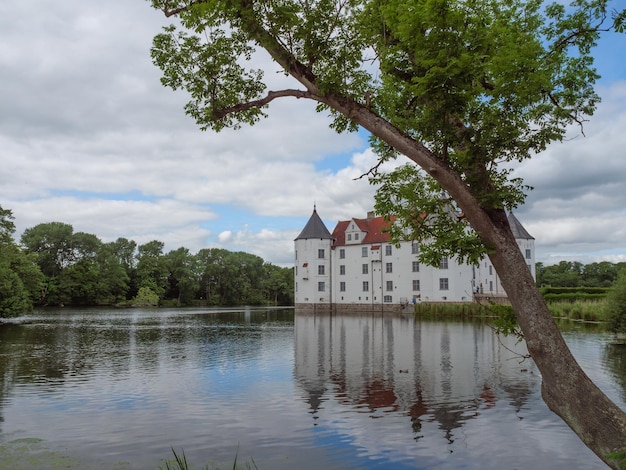 Photo château blanc en allemagne