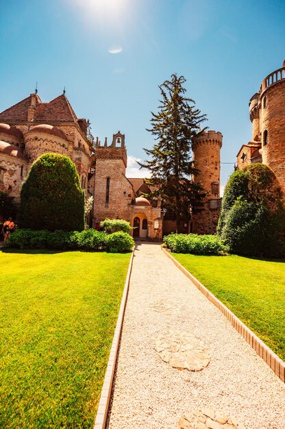 Photo le château de bory var dans le centre de szekesfehervar, en hongrie