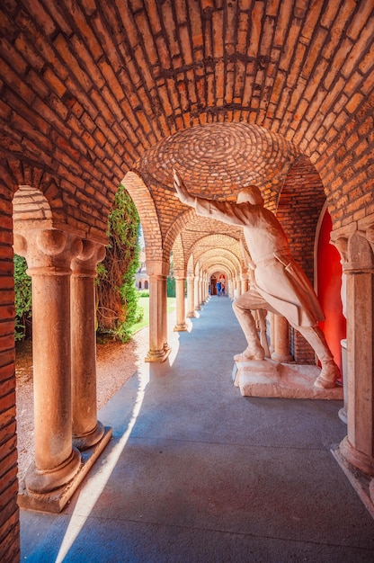 Photo le château de bory var dans le centre de szekesfehervar, en hongrie