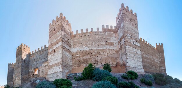 Château de Burgalimar Bury AlHamma Banos de la encina village Jaen province Espagne