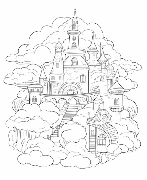 Un château dans les nuages.