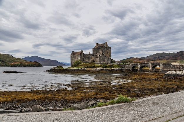 Photo château ecosse pont île