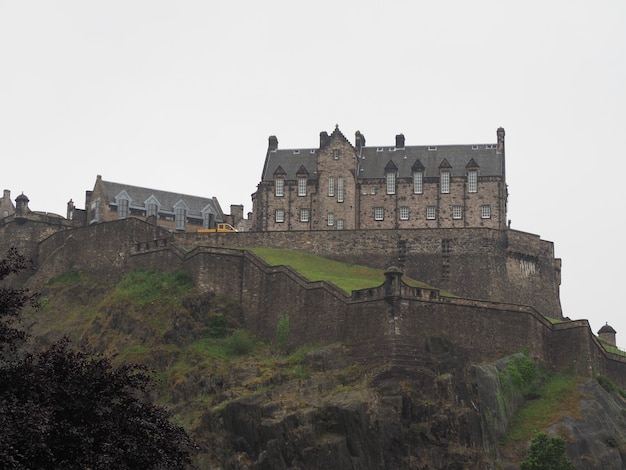 Château d'Edimbourg en Ecosse