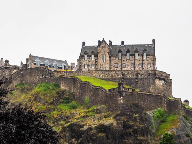 Château d'Edimbourg HDR en Ecosse