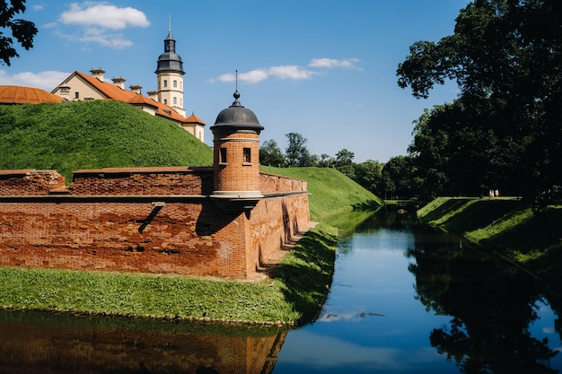 Château d'été de Nesvizh dans la ville de Nesvizh.Belarus.