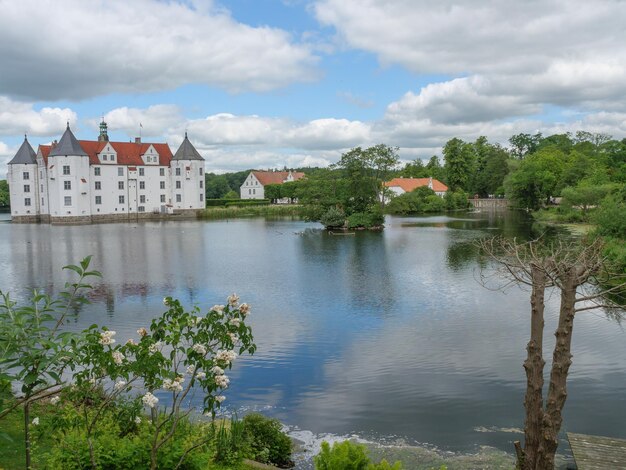 Photo le château de gluecksstadt en allemagne