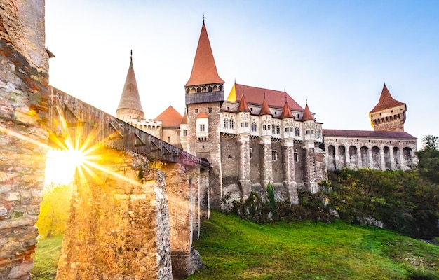 Château gothique en Roumanie