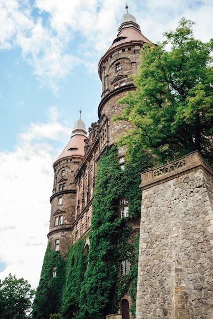 Château historique ksiaz à Swiebodzice Pologne