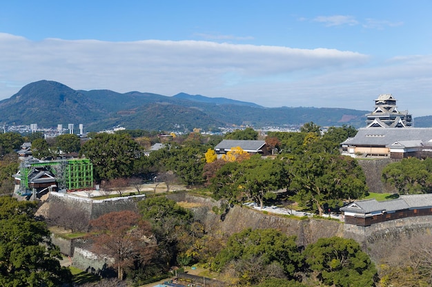 Château de Kumamoto au Japon