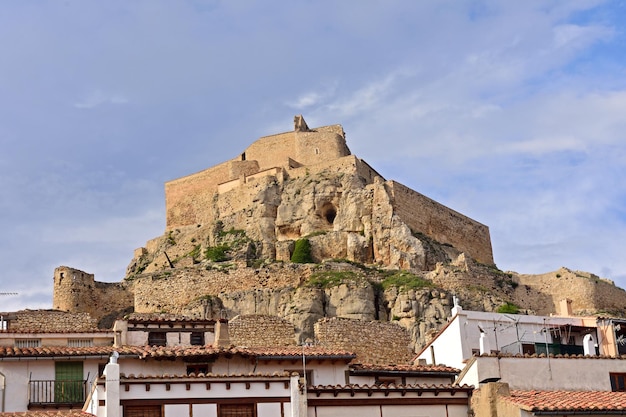 Château et maison Morella, province de Castellon, Espagne