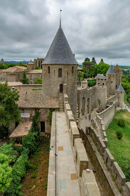 Château médiéval de Carcassonne France