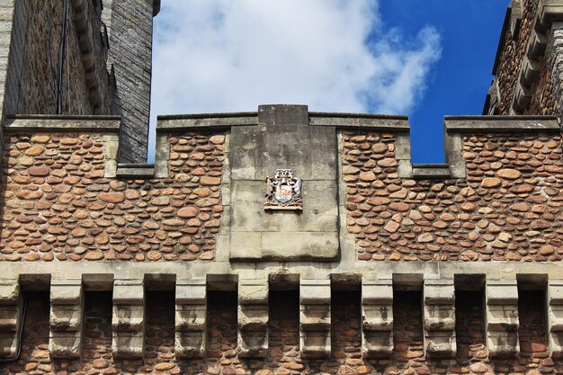 Le château médiéval de Cardiff au Pays de Galles UK