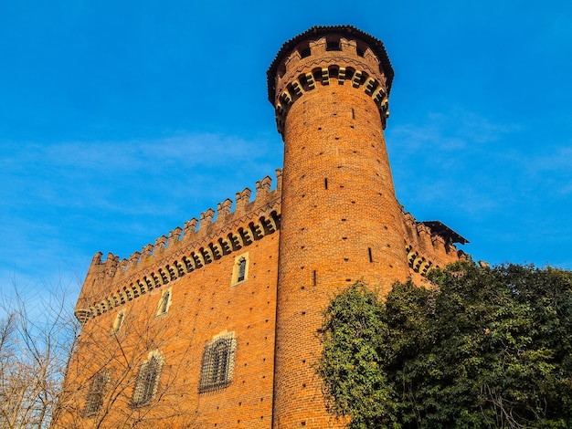 Château médiéval HDR à Turin